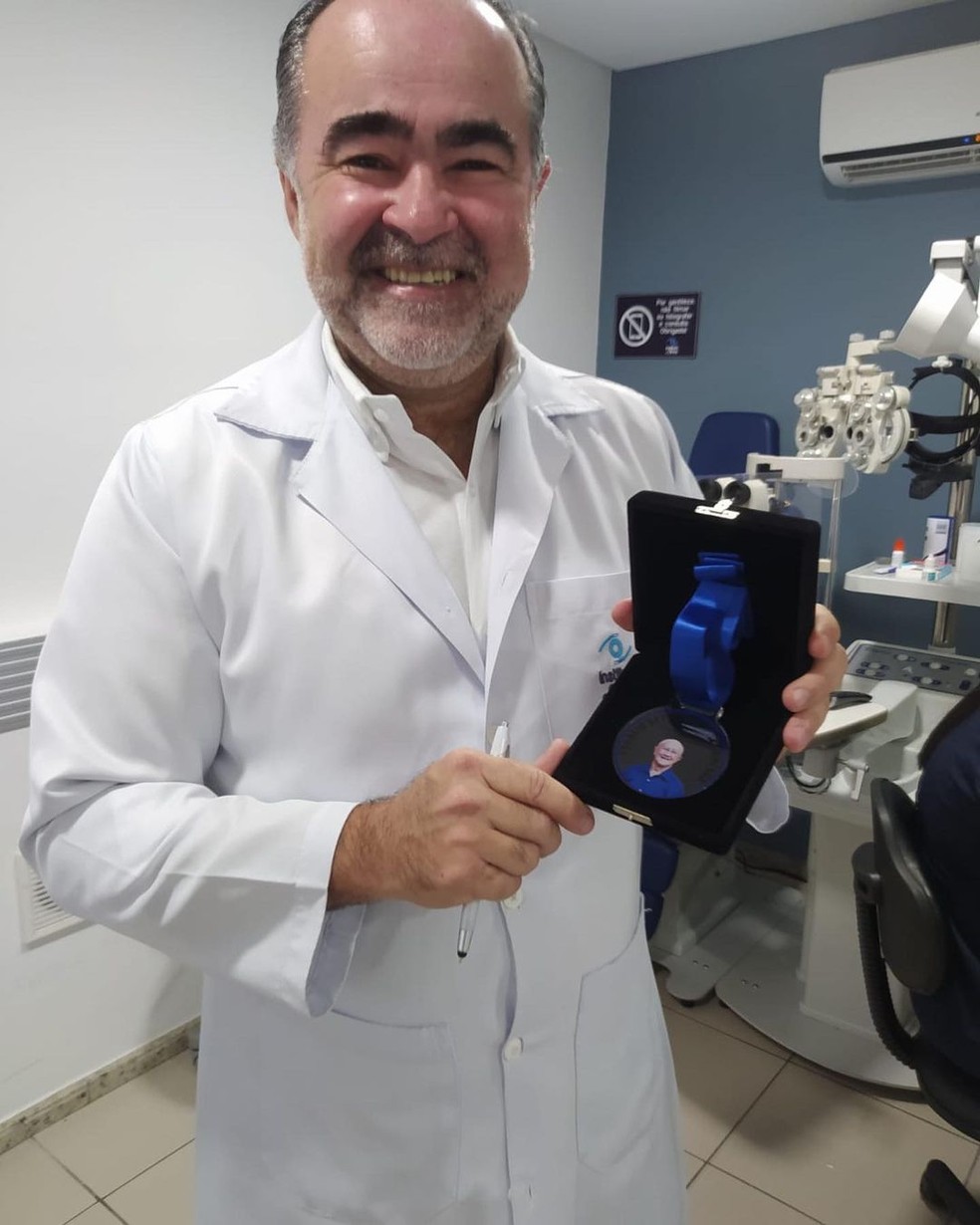 Júlio Lóssio Macedo é diagnosticado com tumor maligno denominado liposarcona — Foto: Arquivo pessoal