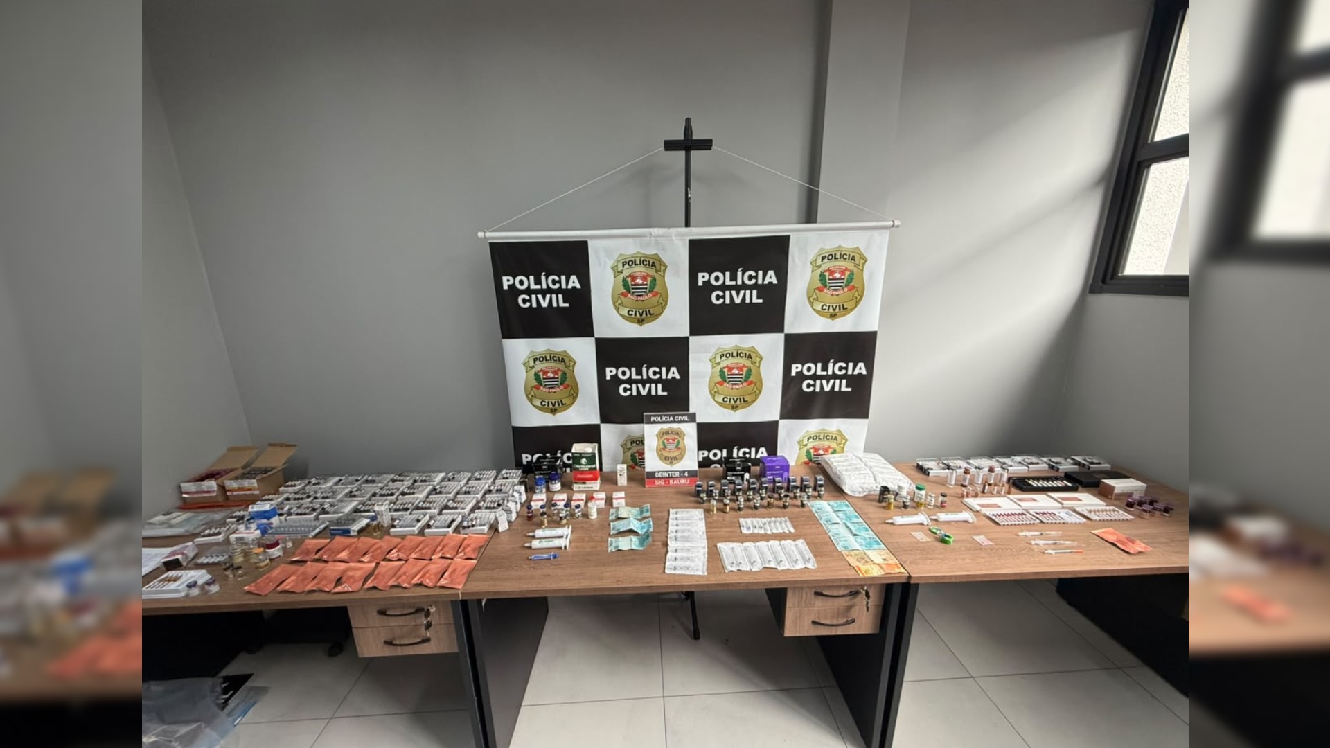 Polícia prende dois em operação contra venda de anabolizantes que investiga morte de fisiculturista em Bauru