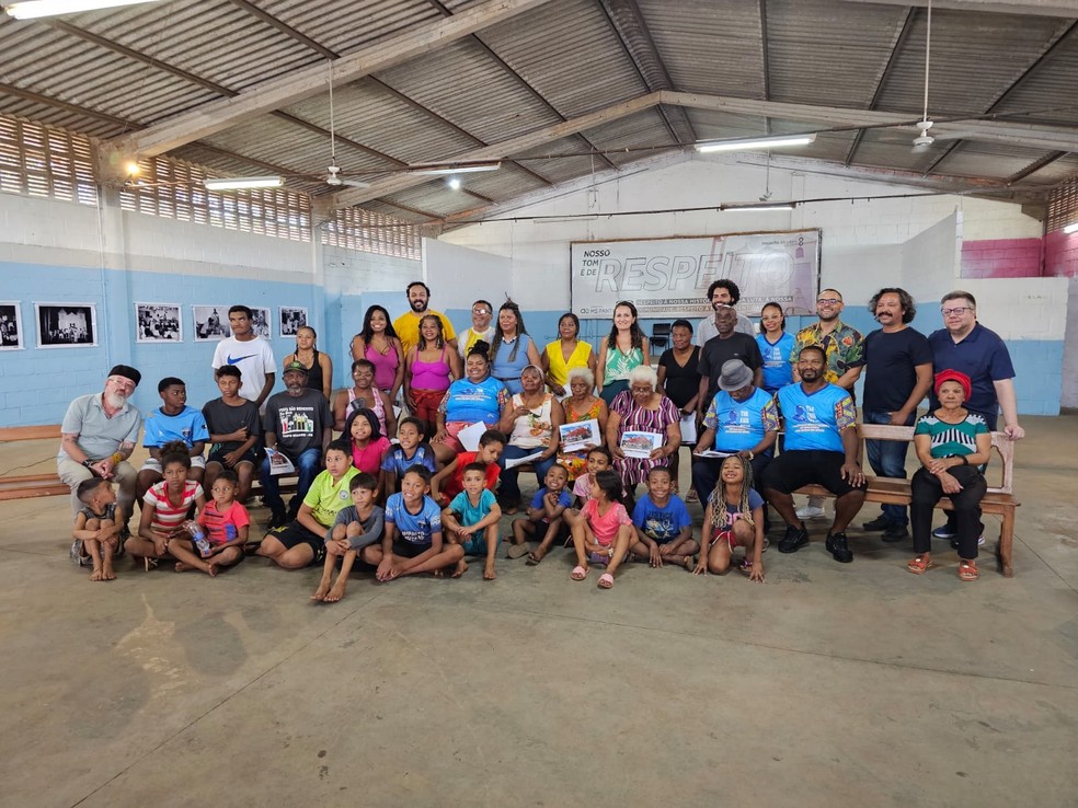 Comunidade Remanescente de Quilombo Eva Maria de Jesus, conhecida como Tia Eva, localizada em Campo Grande (MS). — Foto: Bruna Costa Dias/Iphan