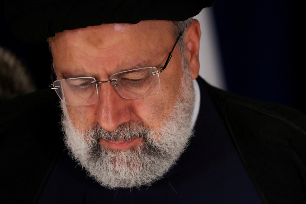 Presidente do Irã Ebrahim Raisi — Foto: REUTERS/Shannon Stapleton/File Photo
