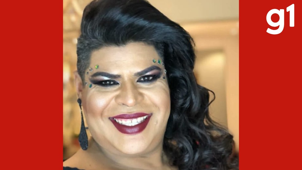 Outra homenageada do evento, a drag queen Grampola Platini será reconhecida pela trajetória de mais de três décadas dedicada à arte drag. — Foto: Reprodução