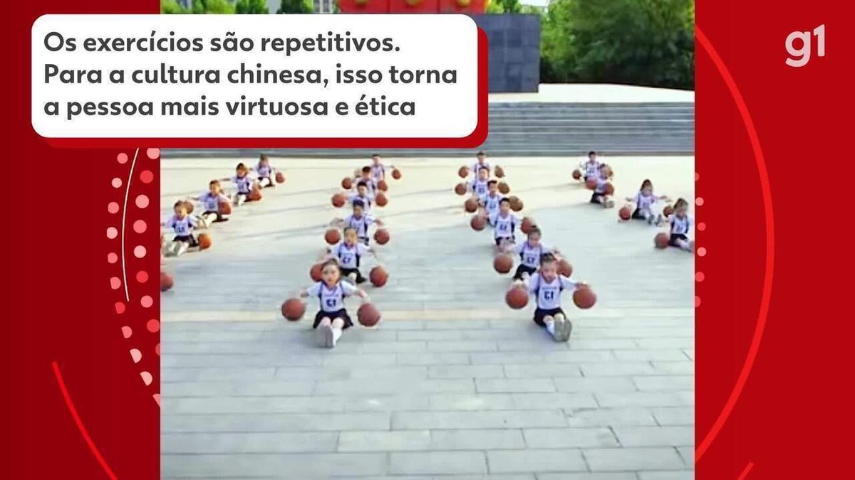 Pular corda mil vezes, marchar aos 6 anos e fazer 'maratona' em escada: como são as aulas de educação física na China