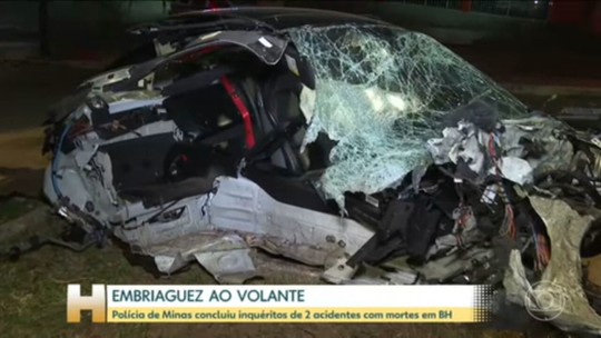 Polícia de Minas conclui inquérito de 2 acidentes com 3 mortes em BH - Programa: Jornal Hoje 