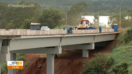 Inauguração da nova ponte de Porto Nacional é prevista para junho