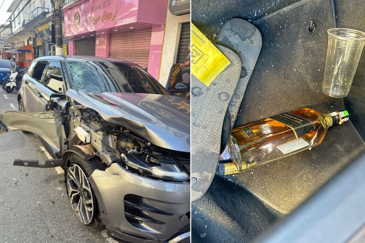 Polícia identifica motorista que atropelou e matou no litoral de SP; VÍDEO