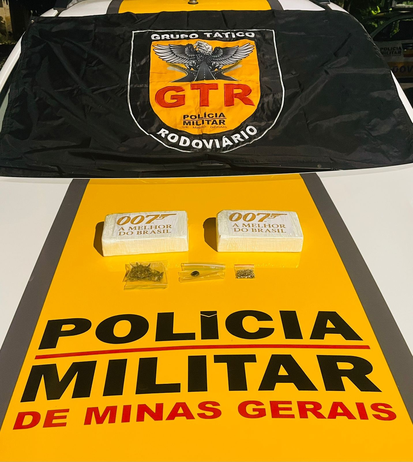 Polícia prende passageiro de ônibus que transportava drogas de São Paulo para o Norte de Minas