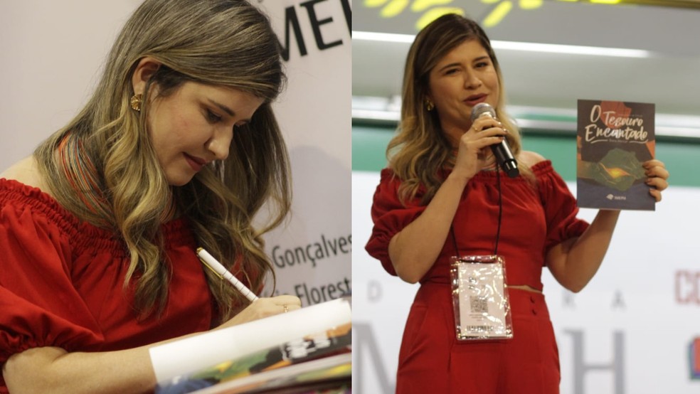 A Bienal acontece de 6 a 15 de setembro. Conheça o livro "O Tesouro Encantado" — Foto: Iolanda Cândido/Divulgação