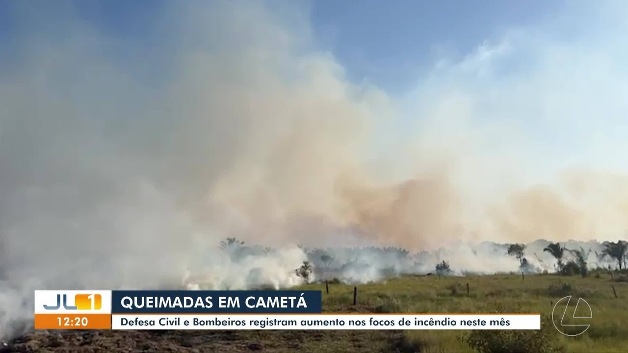 Força-tarefa em Cametá, no PA, combate queimadas | G1