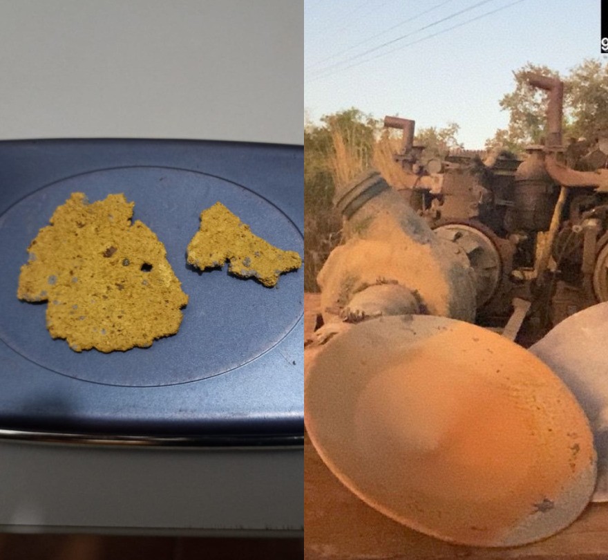 Operação apreende escavadeira e 21 gramas de ouro em garimpo ilegal de MT 