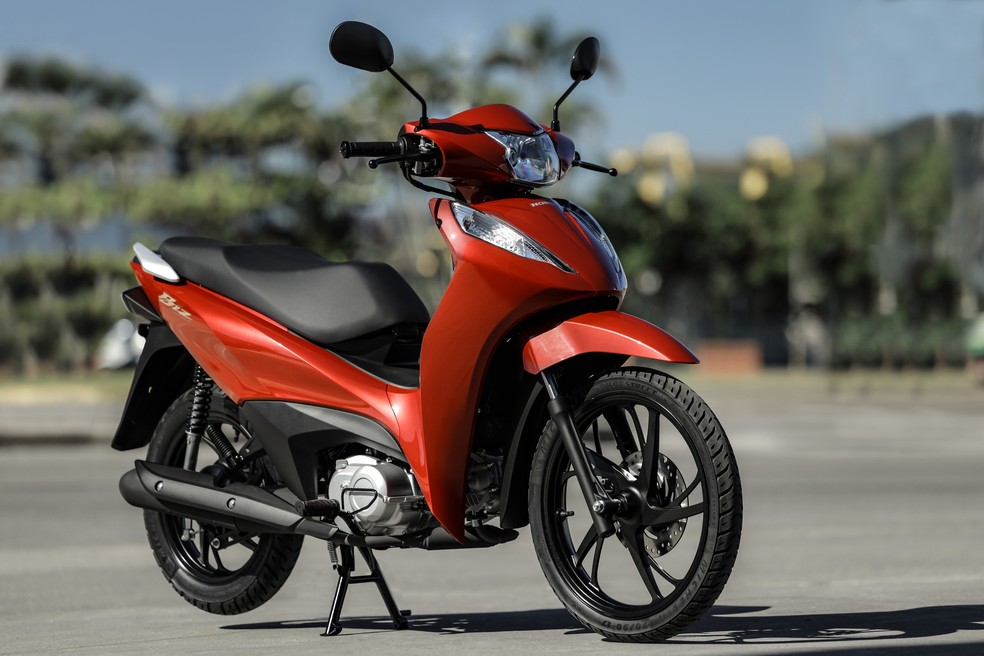 Honda Biz é a moto mais econômica do Brasil — Foto: Divulgação | Honda