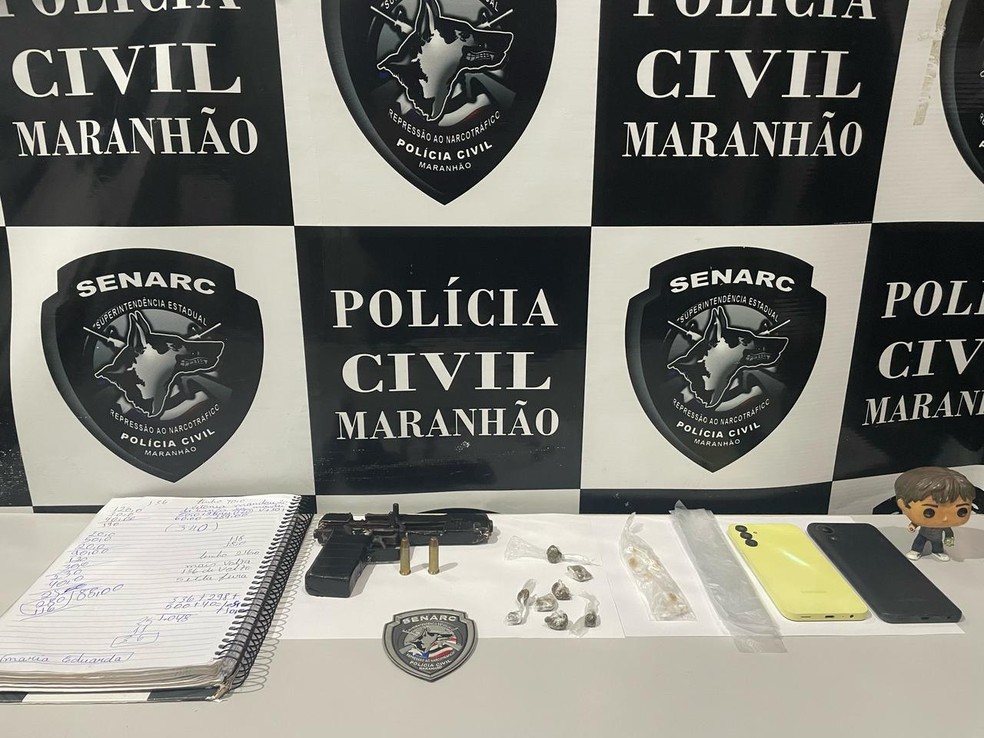Polícia Civil fecha ponto de venda de drogas que funcionava próximo à escola no interior do MA — Foto: Divulgação/Polícia Civil do Maranhão