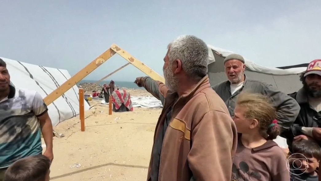 'Quando todos de Rafah chegarem aqui vão pra onde? Não tem lugar', diz palestino refugiado 