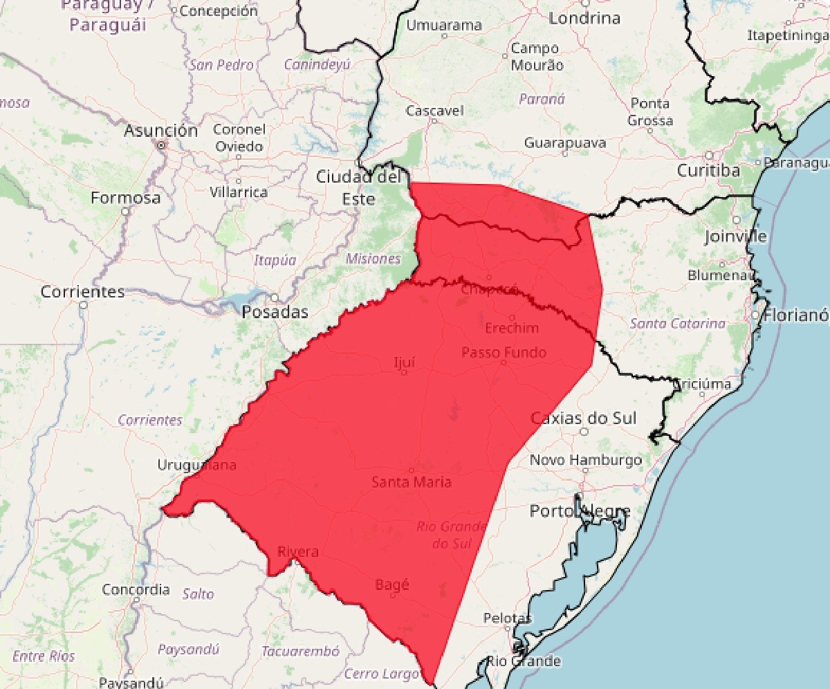 SC tem alertas de onda de calor com máximas de 40°C e risco de tempestades com granizo; veja regiões afetadas