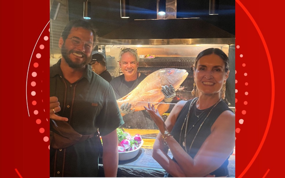 Fátima Bernardes já visitou o restaurante — Foto: Redes sociais