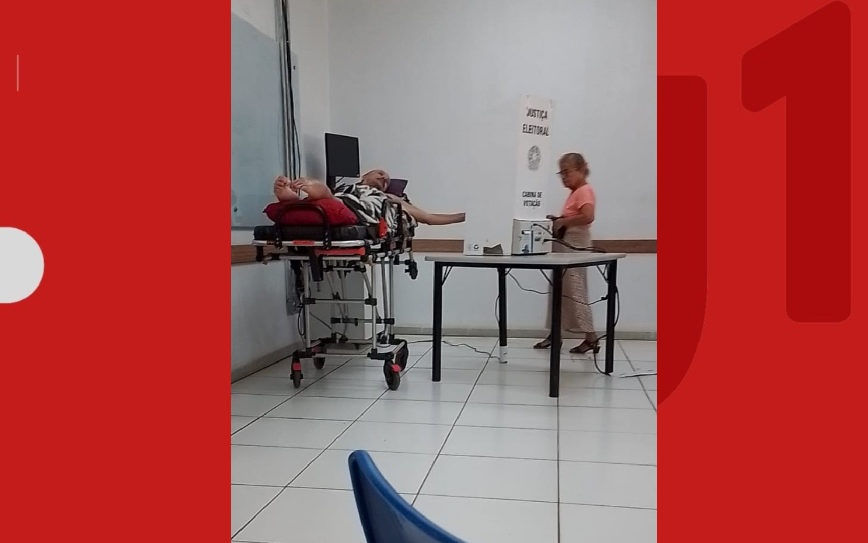 Homem tetraplégico há nove anos se emociona ao receber ajuda para votar na Bahia