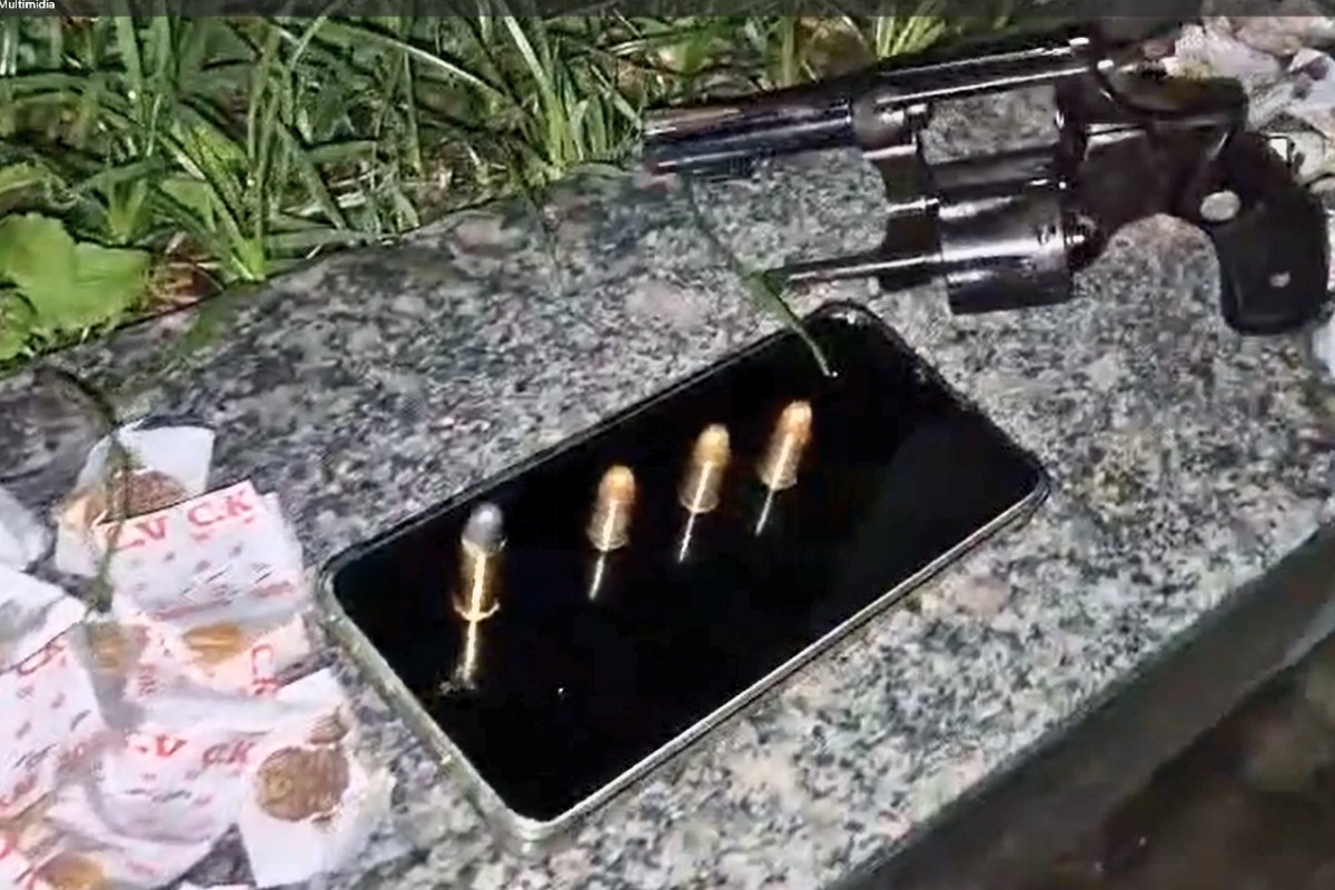 PM apreende 100 pedras de crack, revólver e munições em Bom Jesus do Itabapoana