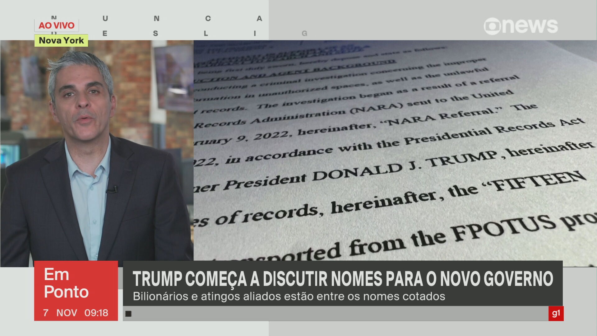 Bilionários e antigos aliados estão entre nomes cotados para novo governo de Trump nos EUA; confira