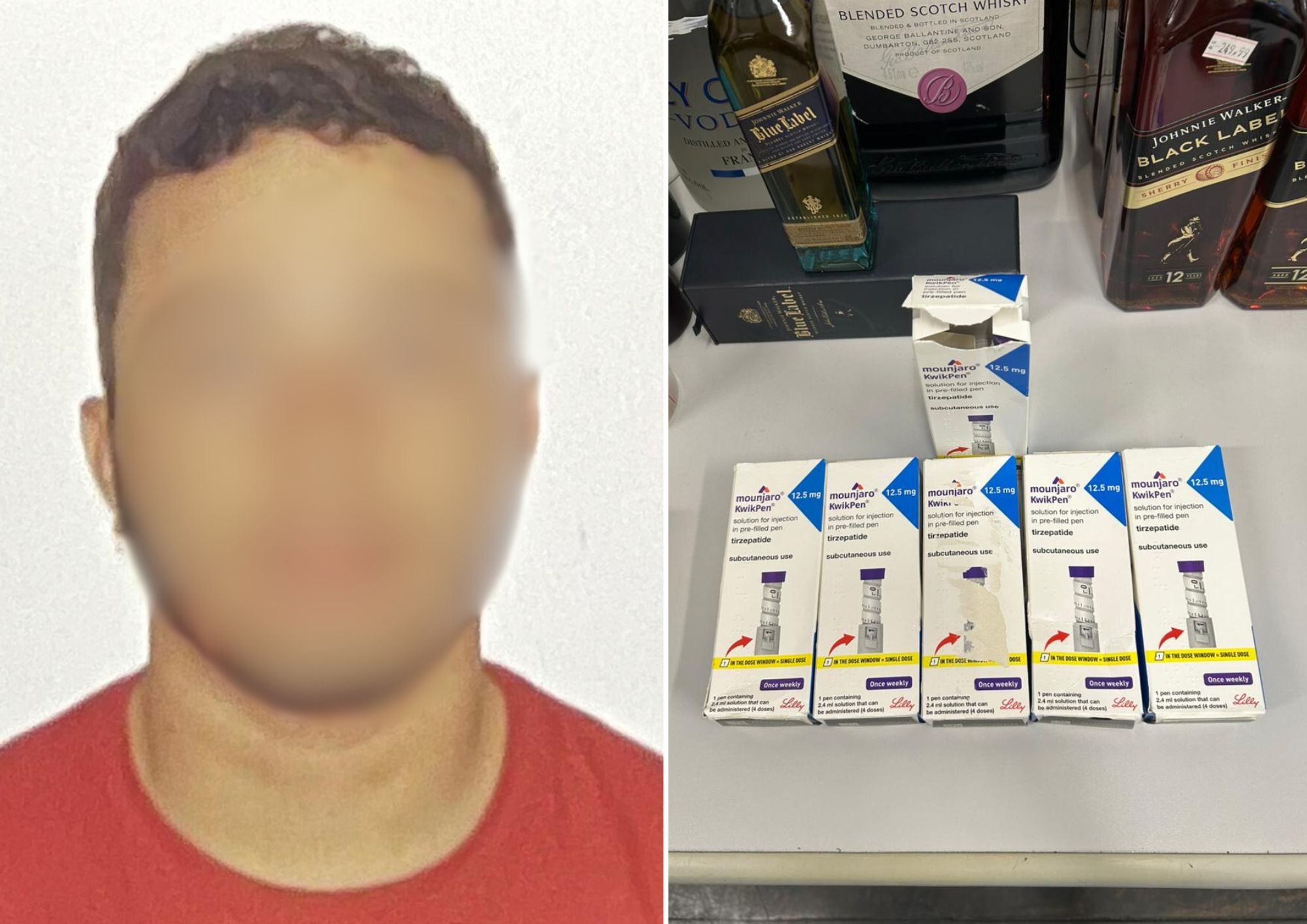 Adega vendia Mounjaro e bebidas falsas no Guarujá; dono foi solto