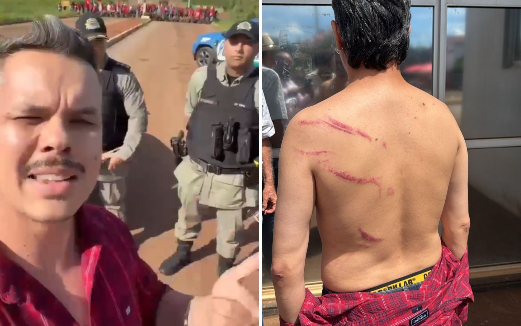 Vereador Fabrício Rosa é preso suspeito de desacato durante ato do MST; vídeo