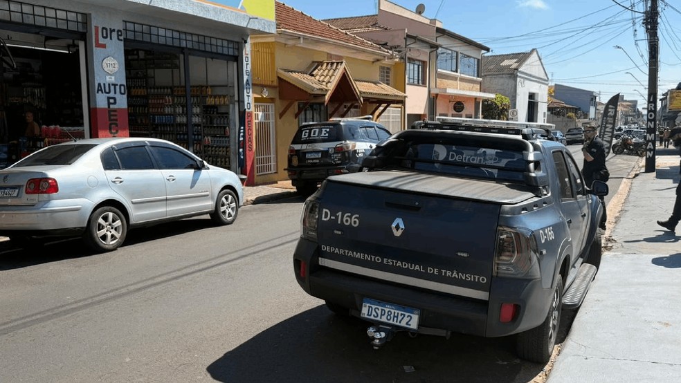 2 de 3
Opera&ccedil;&atilde;o interdita desmanches por venda ilegal de pe&ccedil;as de seguran&ccedil;a em Botucatu &mdash; Foto: Pol&iacute;cia Civil/Divulga&ccedil;&atilde;o