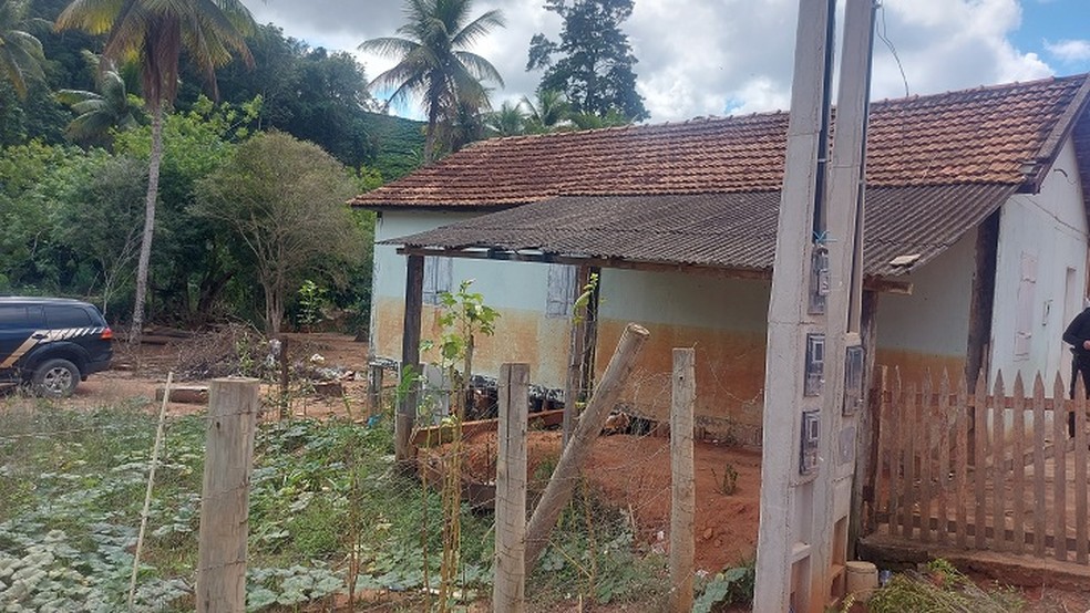 Fazenda de café onde trabalhadores foram resgatados em situação análoga à escravidão no ES — Foto: MTE/Divulgação