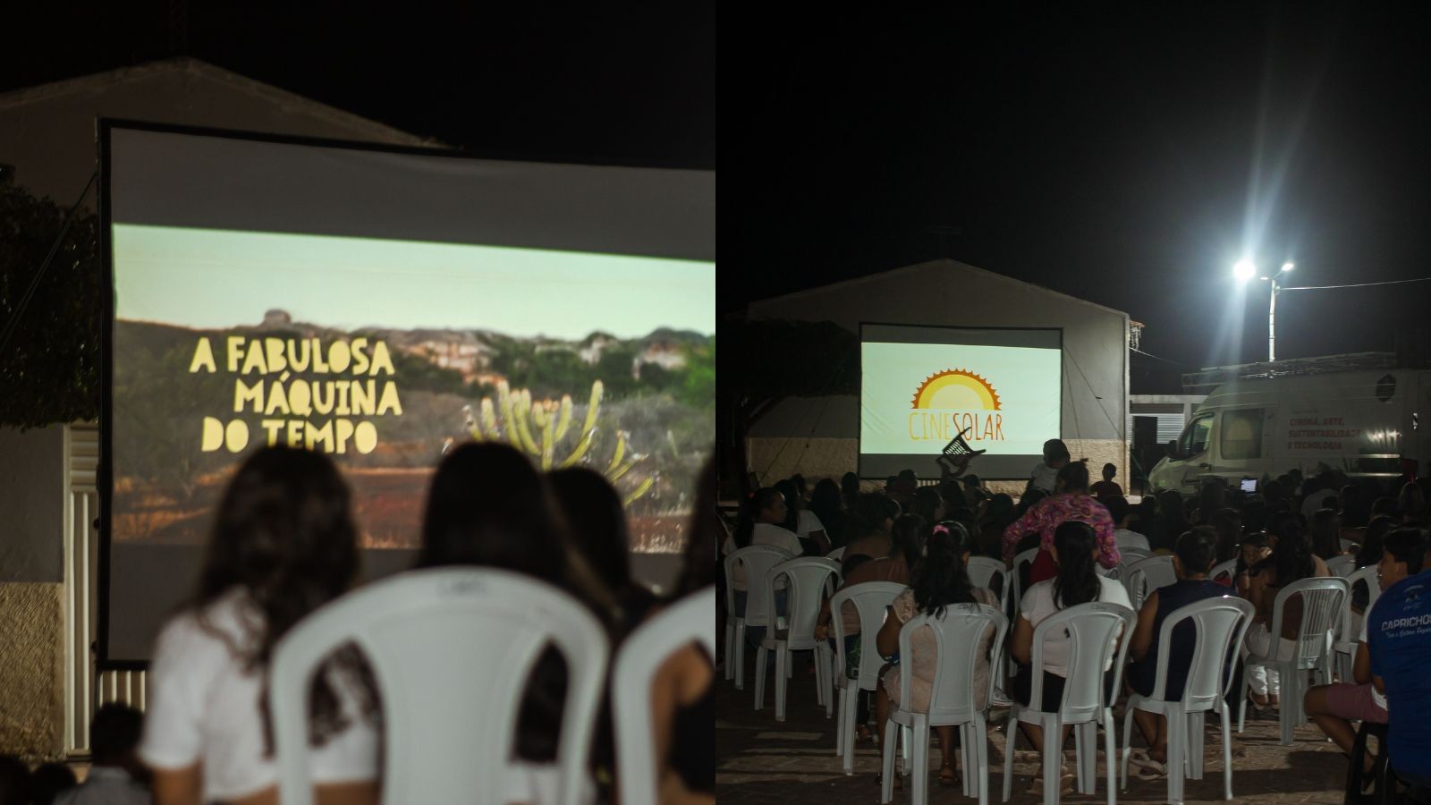 Após premiação no México, documentário gravado no Piauí é exibido em praça de Guaribas para mais de 600 moradores