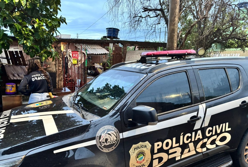 Chefe de facção dava ordens de presídio em MS — Foto: Dracco-MS