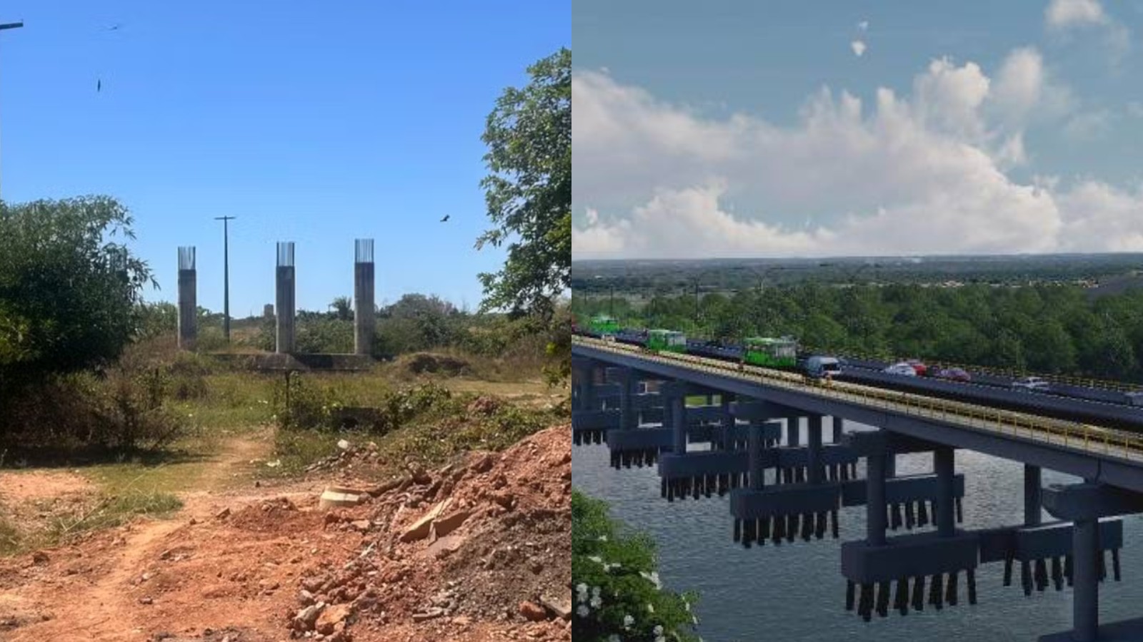 Terceira licitação da Ponte da UFPI é concluída; obra aguarda ordem de serviço