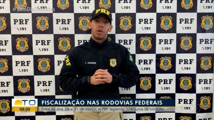 PRF apresentada resultados da Operação Páscoa nas rodovias do estado