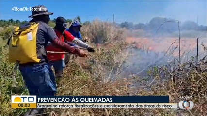 Araguaína reforça prevenção às queimadas