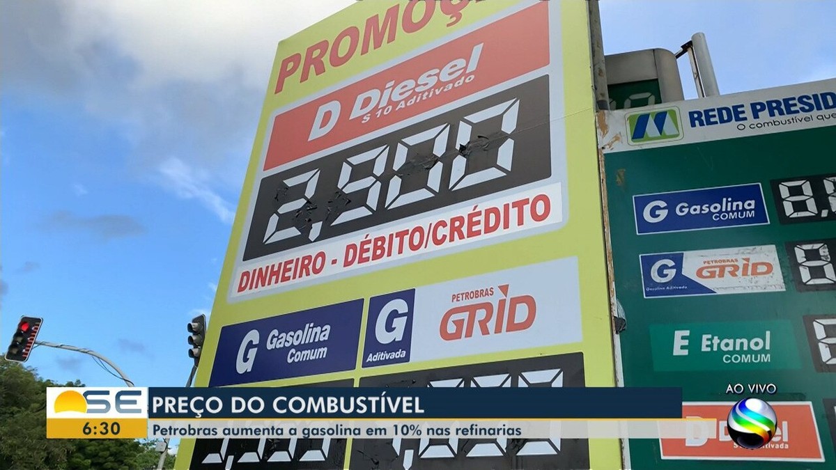 Preços De Gasolina E Diesel Sobem Nas Refinarias A Partir De Sexta Economia G1 