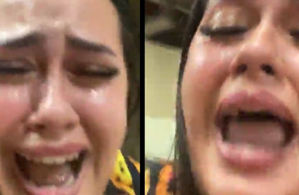 Emilly postou vídeo após cachorro ser morto pelo ex em Porto Ferreira, SP — Foto: Arquivo pessoal