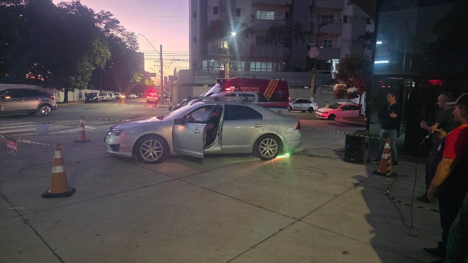 Defesa Civil de Tupã faz simulado de segurança com fios de alta tensão