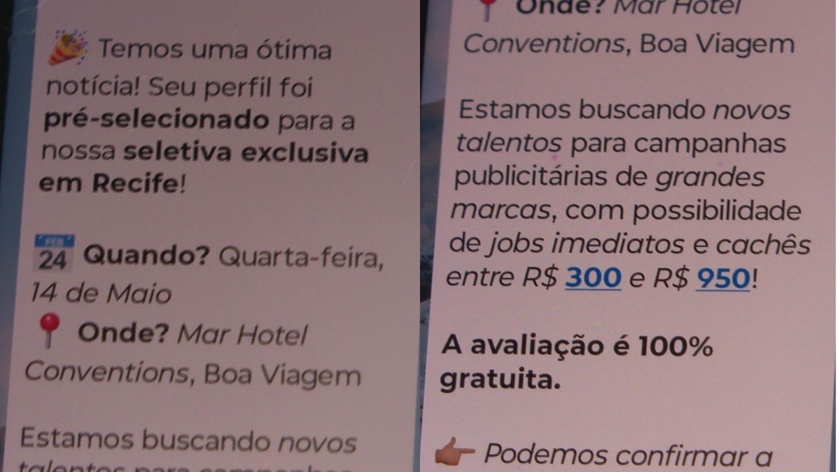 Mulheres denunciam agência de modelos por cobrança de até R$ 5 mil para participar de evento anunciado como gratuito
