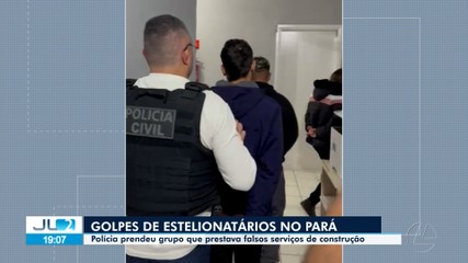 Polícia desarticulou grupo criminoso que prestava falsos serviços de construção no Pará