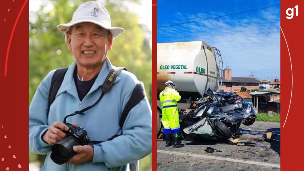 Fotojornalista Chuniti Kawamura, que morreu após ter carro prensado por caminhões em Curitiba, será sepultado em Ponta Grossa