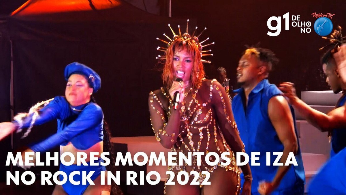 Notícia - Iza conta que passou mal antes do show no Rock in Rio - Se liga  no