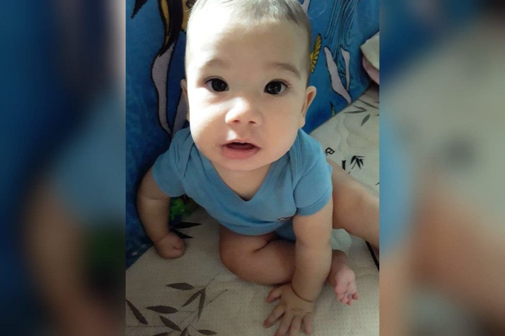 Bebe de 11 meses que morreu após ser atropelado em Campo Limpo Paulista (SP) — Foto: Arquivo Pessoal