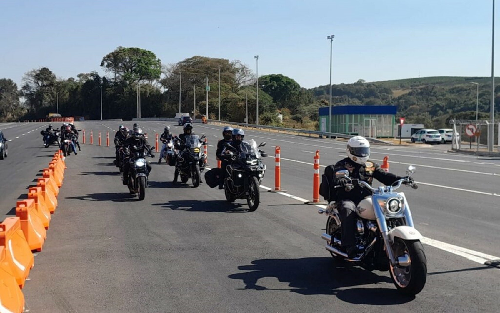 Concessionária faz operação especial para passagem de Moto Romaria do Sul de MG até Aparecida (SP); veja detalhes