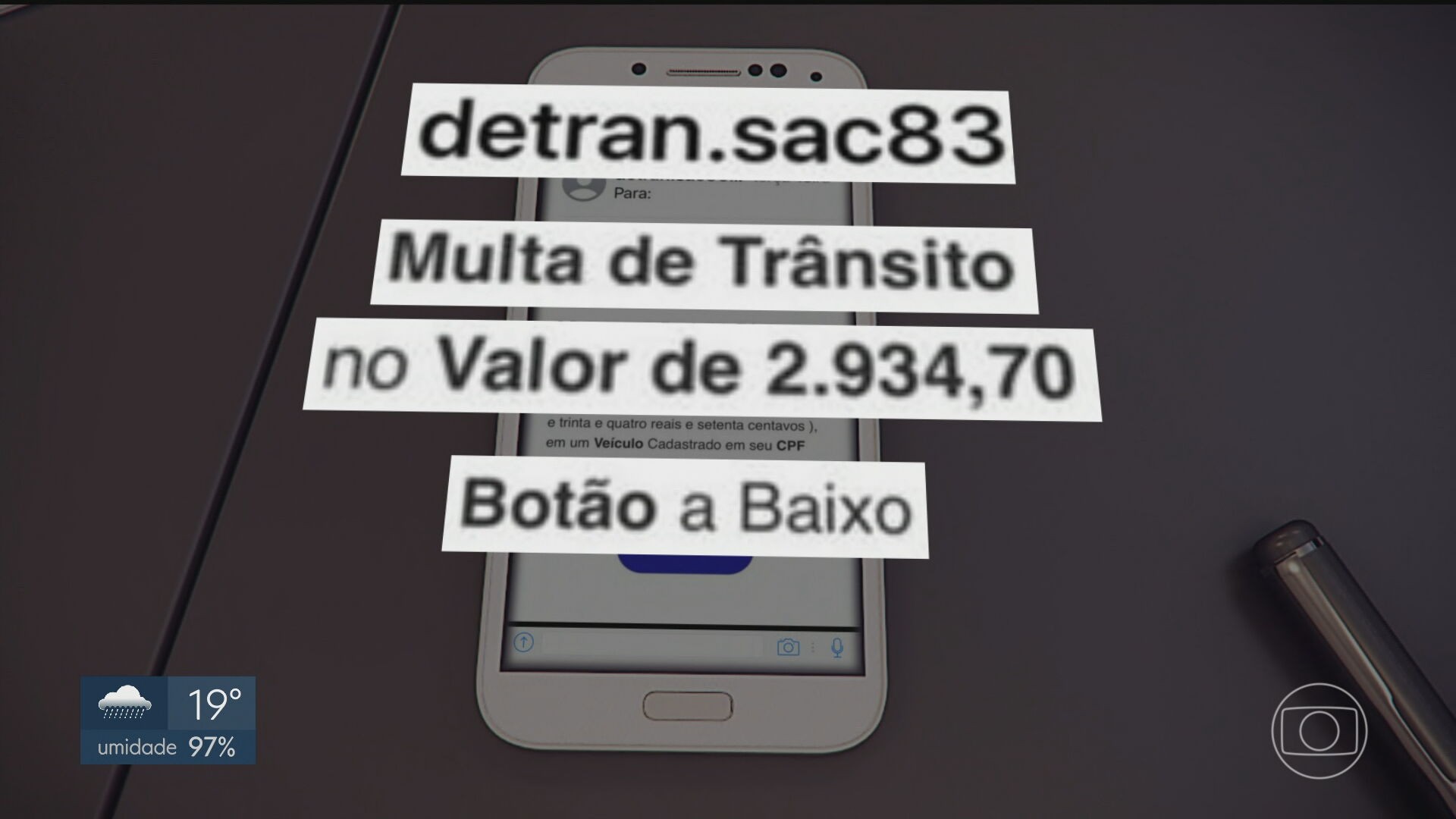 'Falsa multa': diretor do Detran-DF é alvo de tentativa de golpe de quase R$ 3 mil