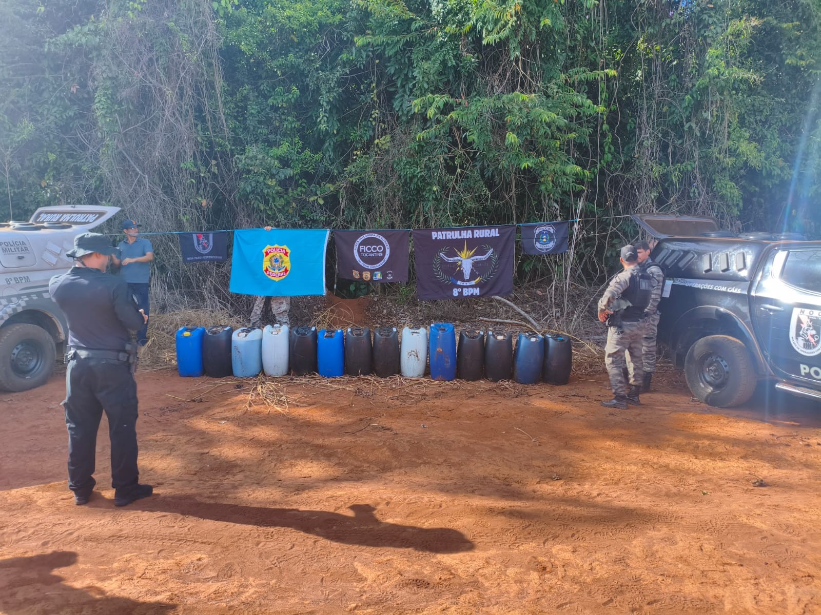 Operação integrada combate estrutura de abastecimento de aeronaves do tráfico no TO