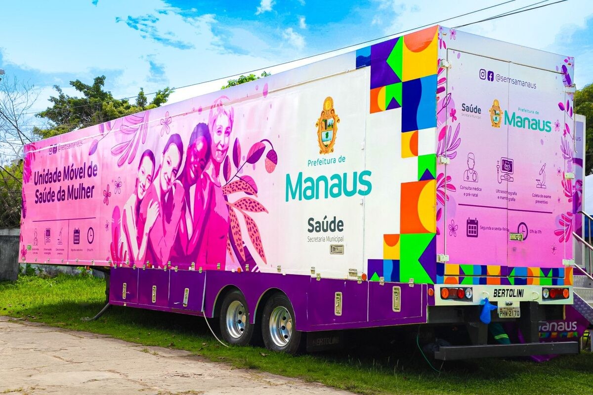 Unidade móvel de saúde atende em novo endereço na zona rural de Manaus; confira