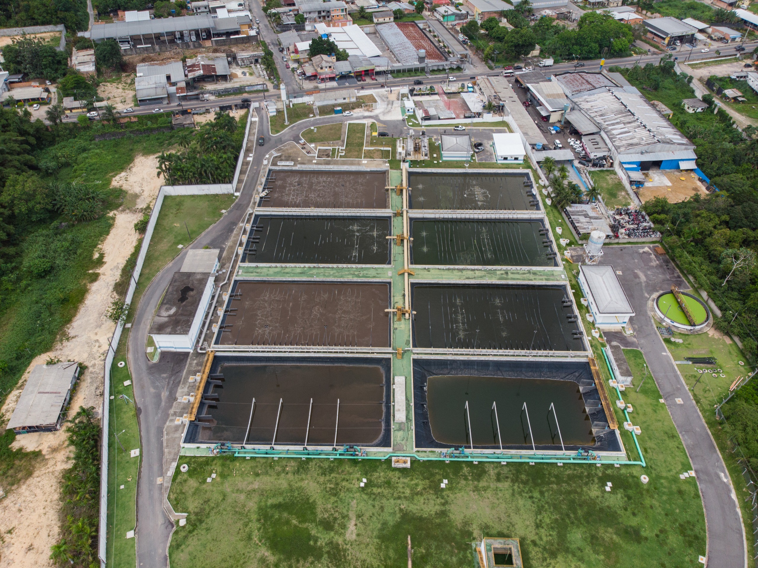 ETE TIMBIRAS — Foto: Divulgação/Águas de Manaus