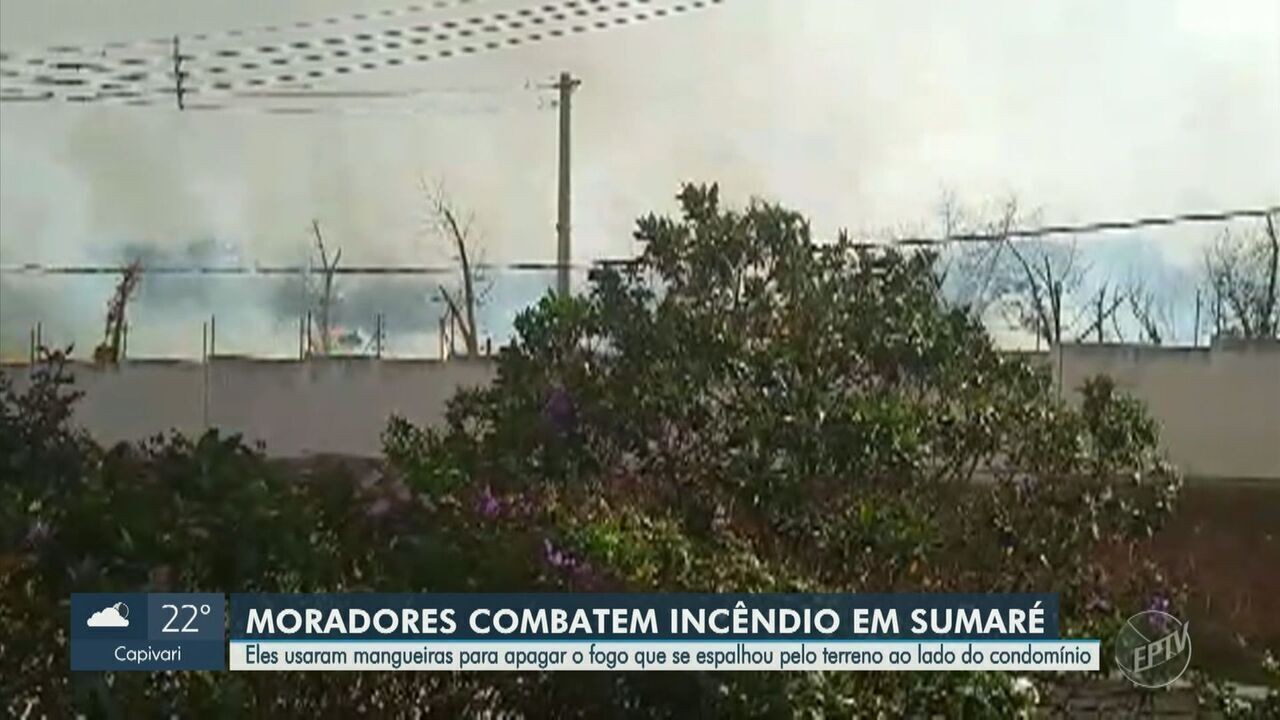 Incêndio atinge área de mata ao lado de condomínio e mobiliza Corpo de ...