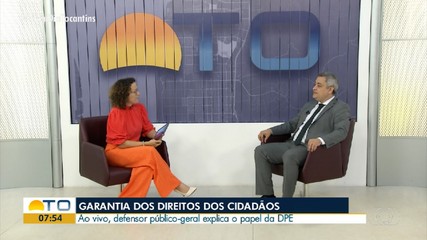 Bom Dia Responde fala sobre o papel da Defensoria Pública do Tocantins