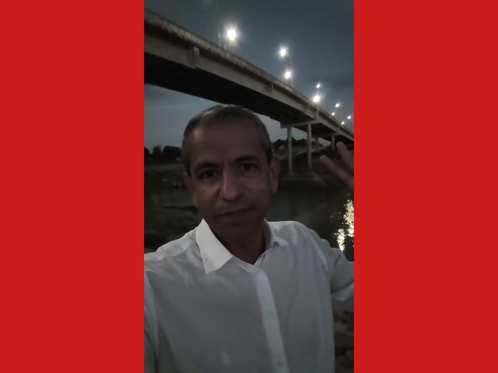 Juiz aposentado que fazia live é um dos feridos em desabamento de ponte no interior do Acre; VEJA VÍDEO