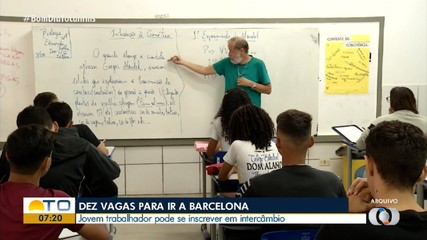 Estudantes do programa Jovem Trabalhador podem se inscrever para intercâmbio