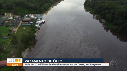 Vazamento de óleo preocupa comunidades após barco virar no Pará