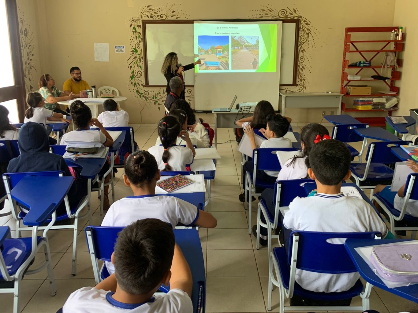Alunos do 4º e 5º anos da rede municipal participam do projeto Escolas Ambientais COP 30