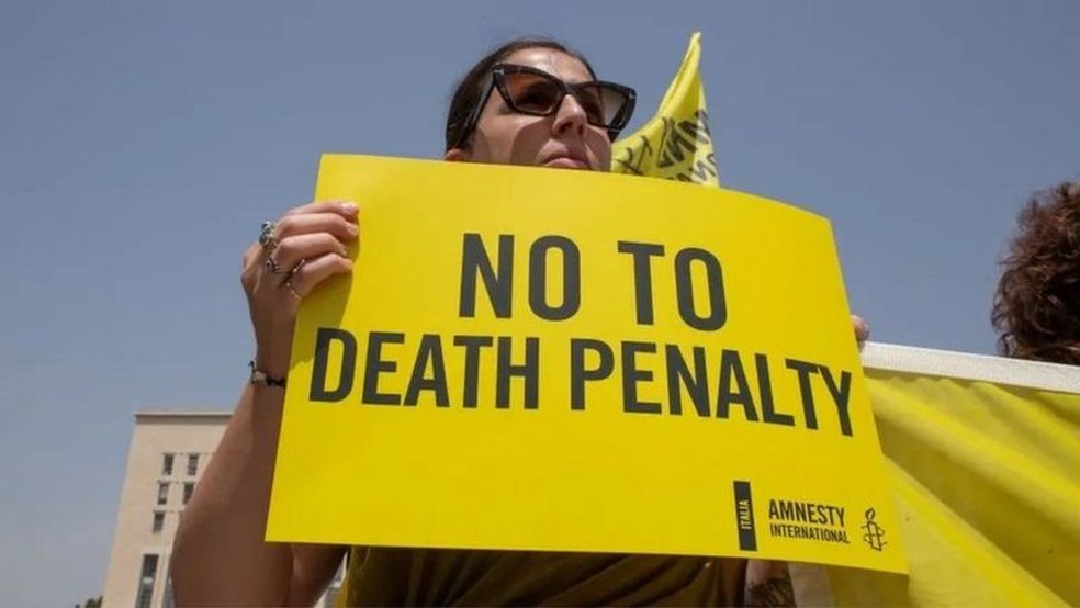De acordo com a Anistia Internacional, 11 países executam pessoas de maneira contínua — Foto: Getty Images/Via BBC